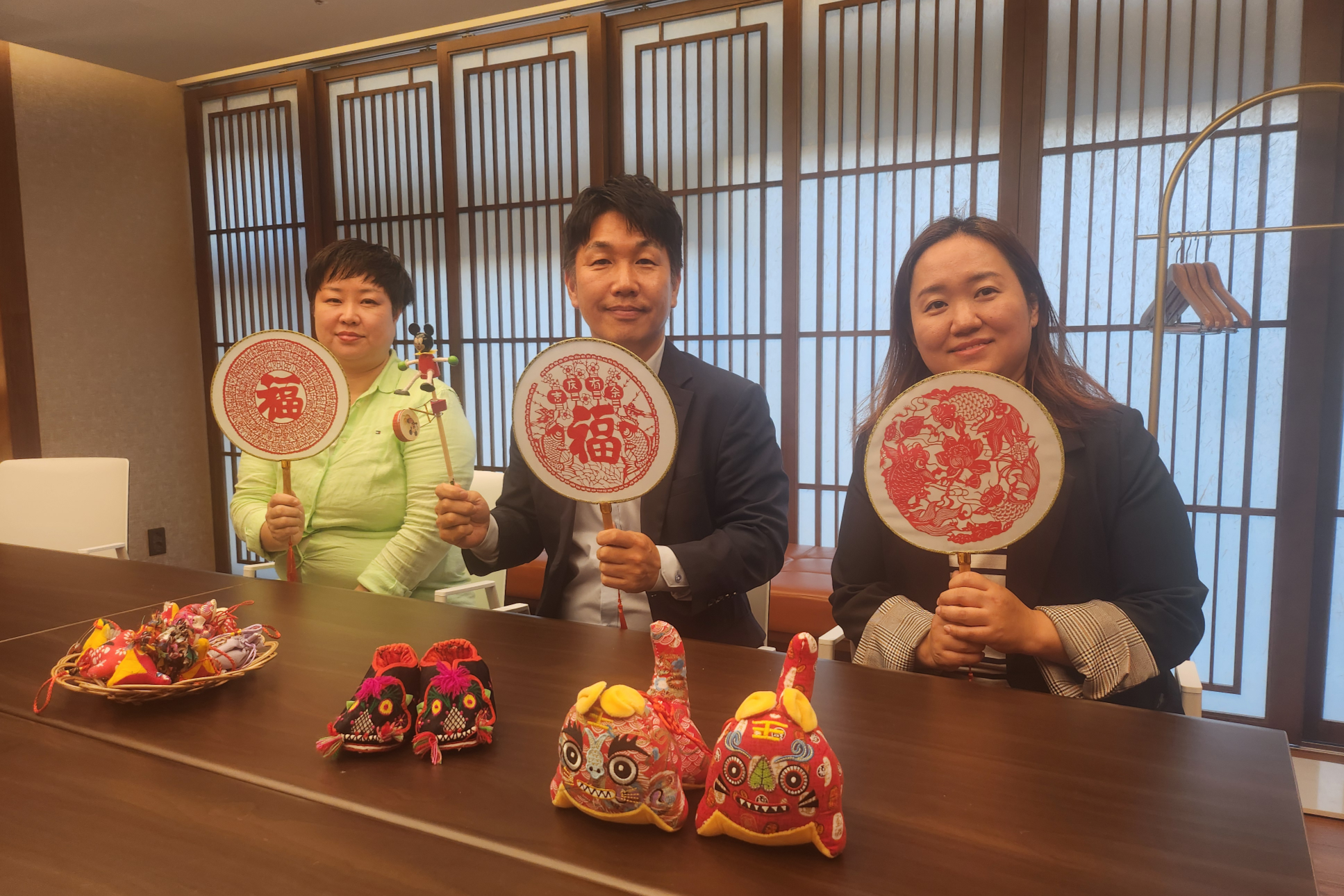 中國臨沂手造產品走進韓國 傳遞深厚文化情誼